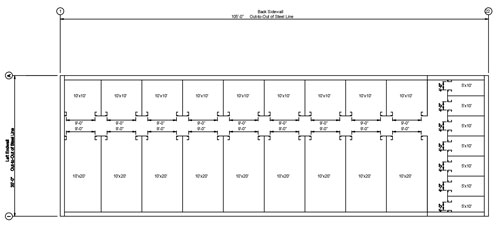 Self Storage Building Kit Plans Storage Building Kit Plans