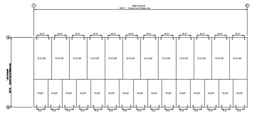 Mini Storage Outlet Floor Plans for Mini Storage Buildings