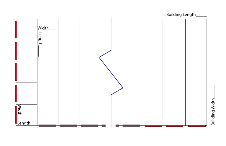 Mini Storage Outlet Floor Plans for Mini Storage Buildings