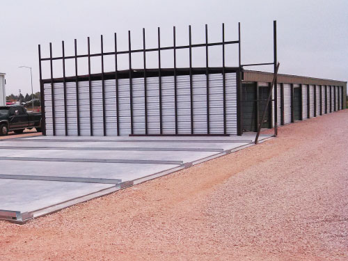 Mini-Storage Building Concrete Slab Mini Storage Building Concrete Slab