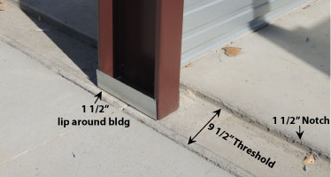Foundation Notch Detail