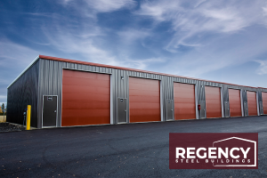 Mini storage units in Idaho with metal exteriors