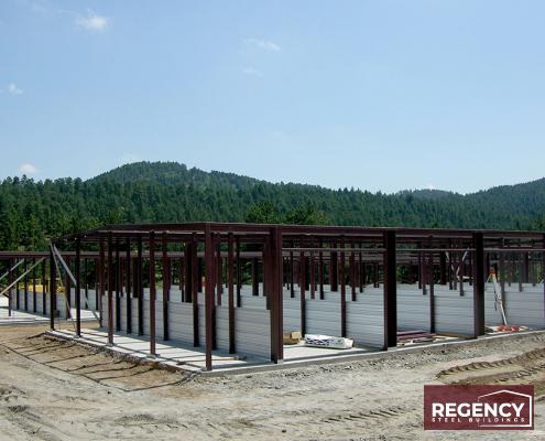 construction self storage building
