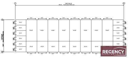 Floorplans for Self-Storage Units Floorplans Self-Storage