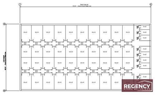 Climate Controlled Storage Units Climate Controlled Storage Unit Layout