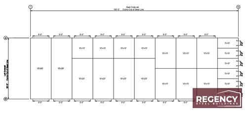 Custom Self-Storage Floorplan Custom Self-Storage Floorplans
