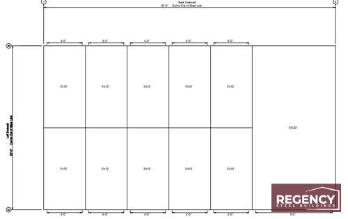 Self-Storage Unit Mix Storage Unit Mix