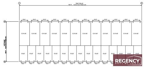 Self-Storage Unit Layout Self-Storage Unit Layouts