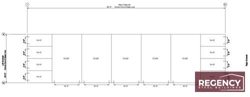 Single-Slope Building Floorplans Single Slope Building Floorplan