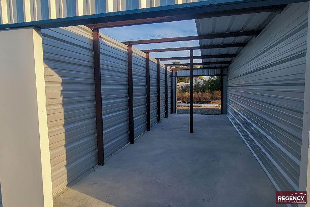 Construction of Self Storage Facility Interior Self Storage Facility Interior Construction