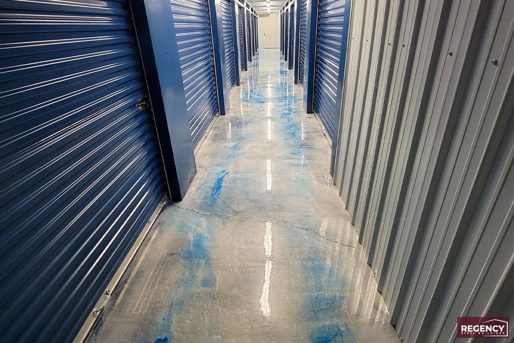 Interior of Self Storage Complex in Virginia Virginia Self Storage Complex Interior