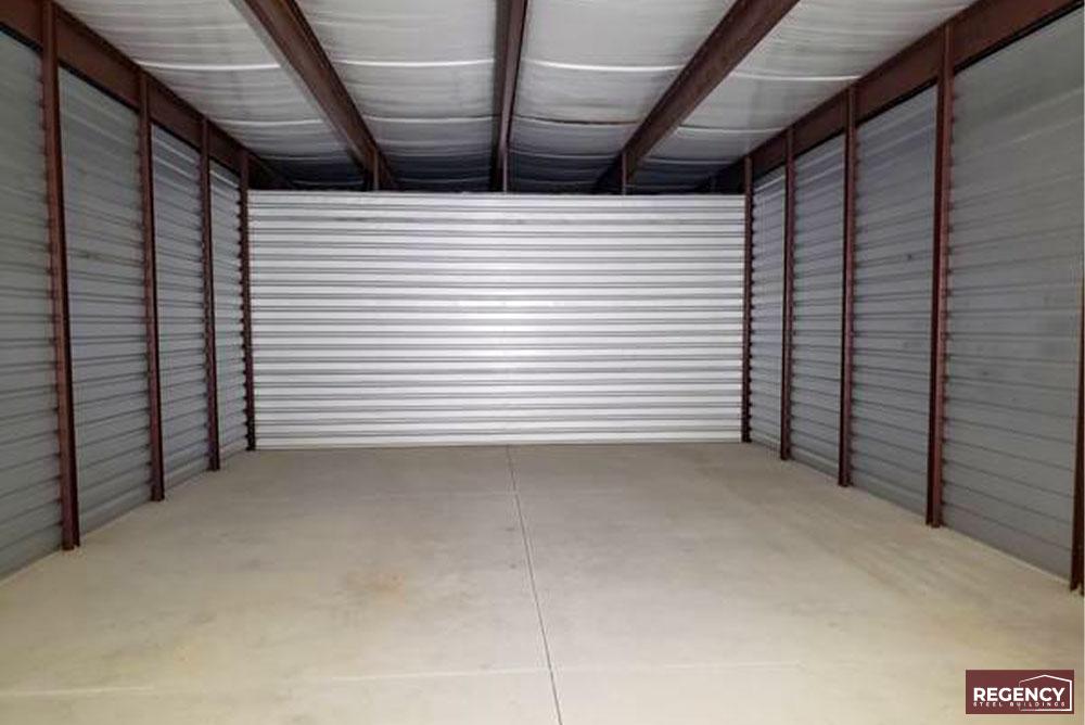 Large Self Storage Unit Interior