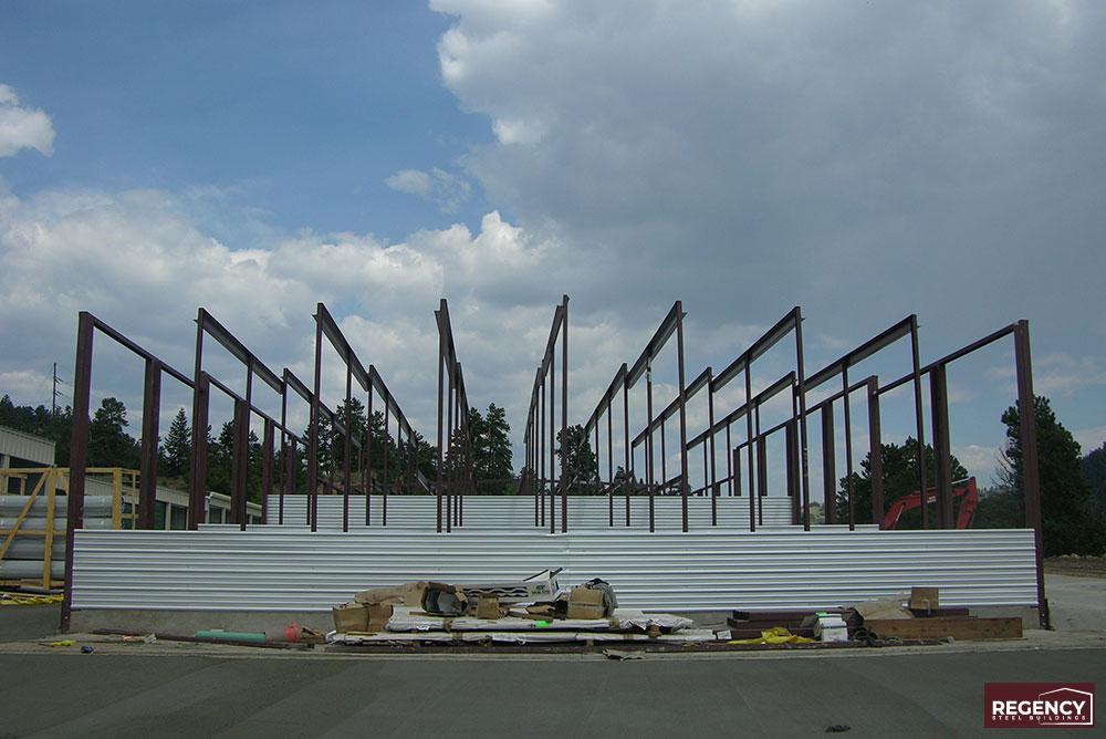 Self-Storage Building Framing