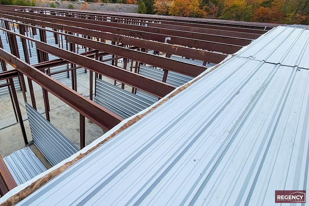 Roof Construction if Self Storage Complex Self Storage Complex Roof Construction