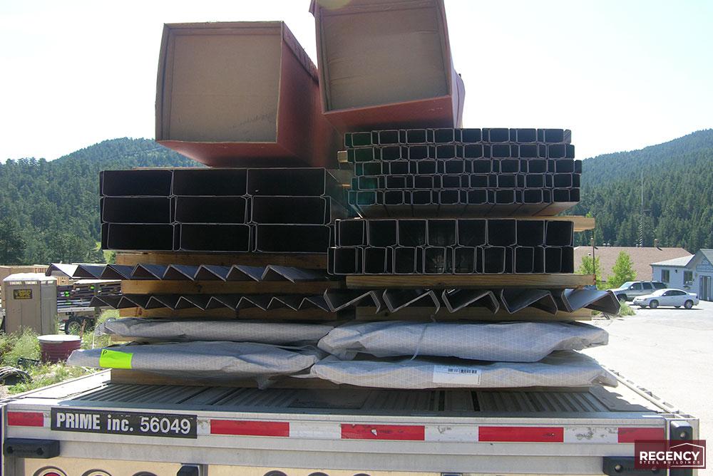Storage Building Shipment