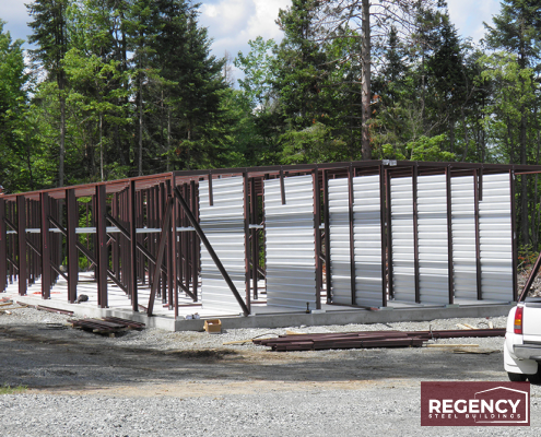 Storage Building Framing