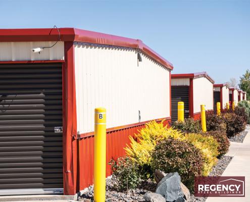 what types of landscaping can i use at my mini storage facility?