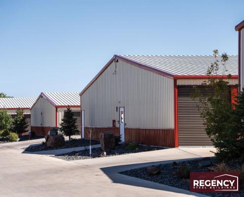 cheyenne-wyoming-self-storage mini storage with a gable roof