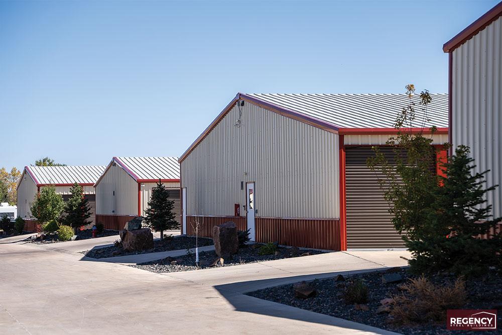 cheyenne-wyoming-self-storage mini storage with a gable roof