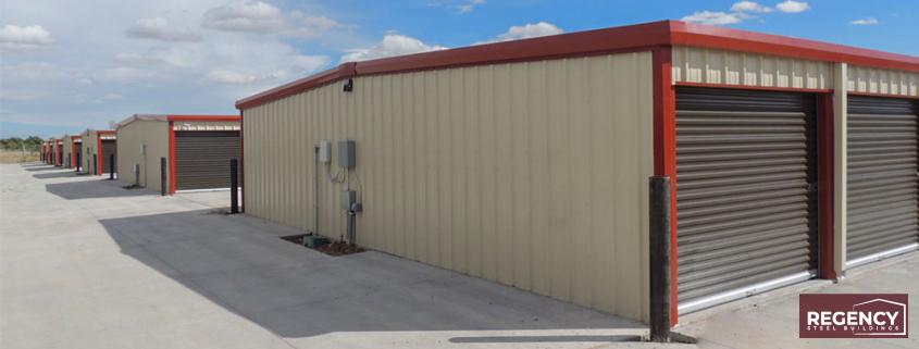 Self Storage Space Is Still In High Demand for 2023 | photo of self storage building with stone colored walls and rust colored trim