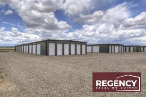 ministorage-cortez mini storage complex under expansive sky with cumulus clouds