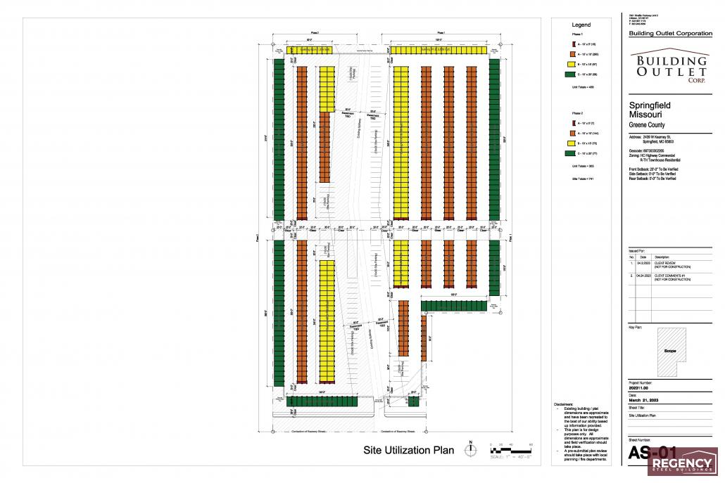 Self Storage Site Plans | Expert Storage Planning - Mini Storage Outlet