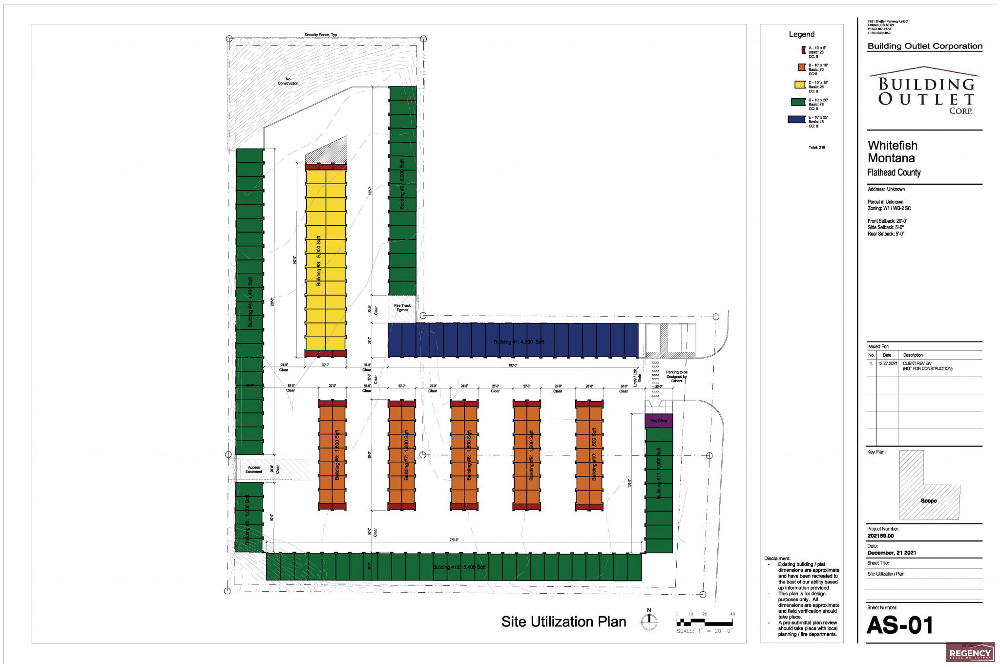 Storage Plan Example Self Storage Site Plans | Expert Storage Planning - Mini Storage Outlet