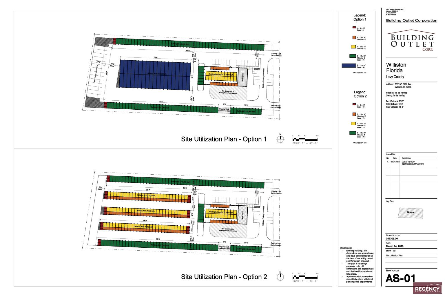 Storage Plan Example Self Storage Site Plans | Expert Storage Planning - Mini Storage Outlet