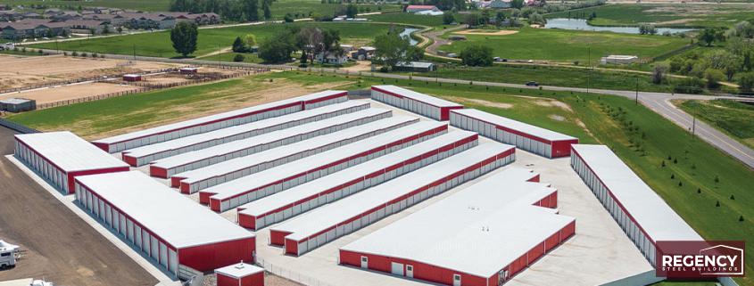 large RV and boat storage facility in Colorado