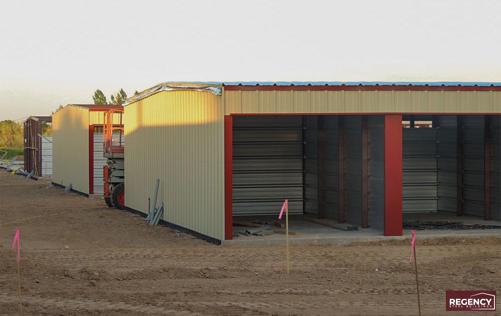 Self Storage buildings that are Construction