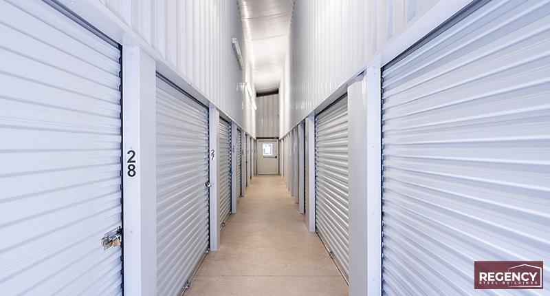 climate controlled mini storage facility