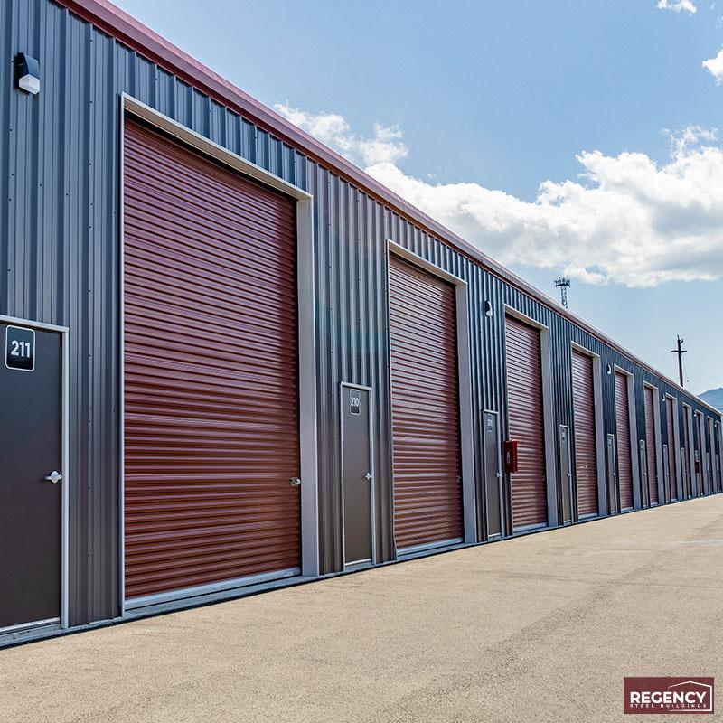 RV storage buildings completed and ready for RV's