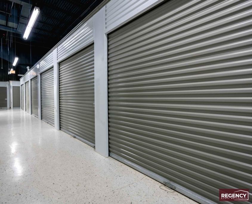self storage office building conversion interior