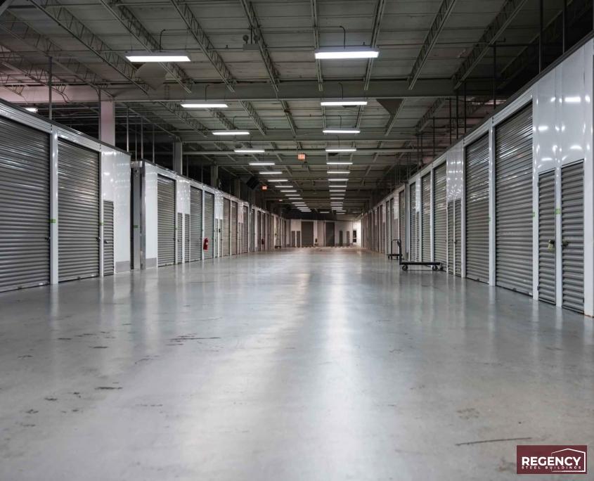 self storage box store building conversion interior